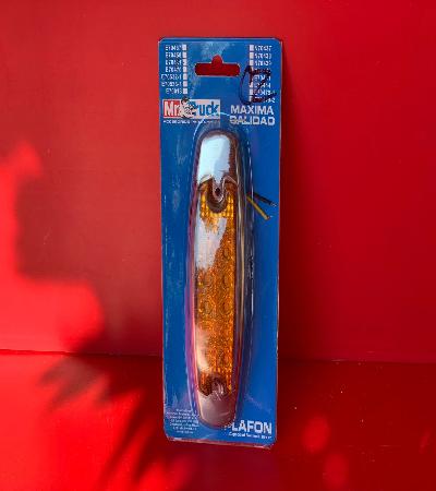 PLAFON TIPO PETERBILL 23213 AMBAR Y ROJO 

										-